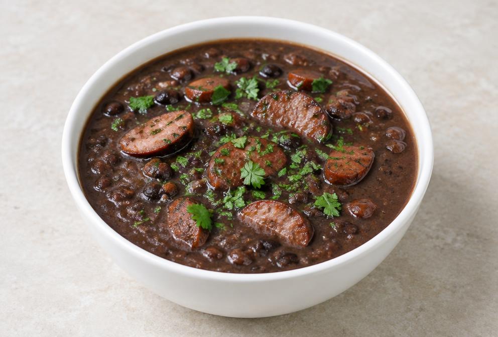 Feijão com Calabresa